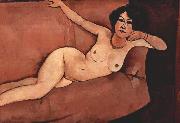 Amedeo Modigliani Akt auf Sofa oil painting on canvas